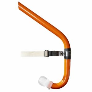nuoto pinnato snorkel arancione
